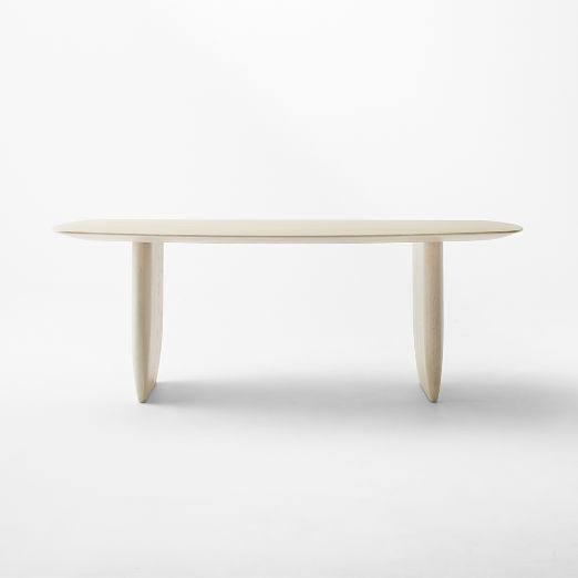 Spigolo 84" Bleached Oak Dining Table by goop