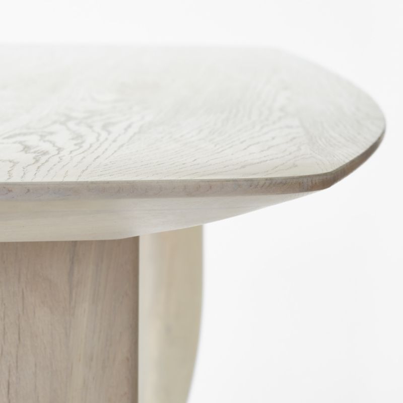 Spigolo 107" Bleached Oak Dining Table by goop - image 8 of 12