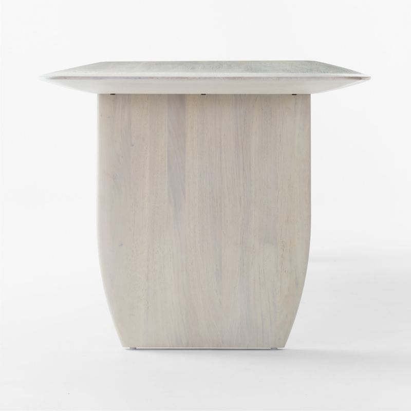 Spigolo 107" Bleached Oak Dining Table by goop - image 7 of 12