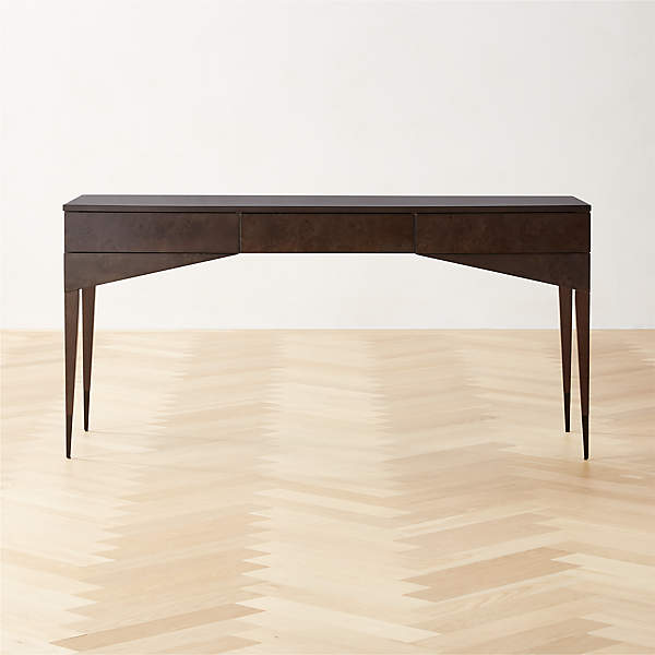 Cb2 on sale burlwood table