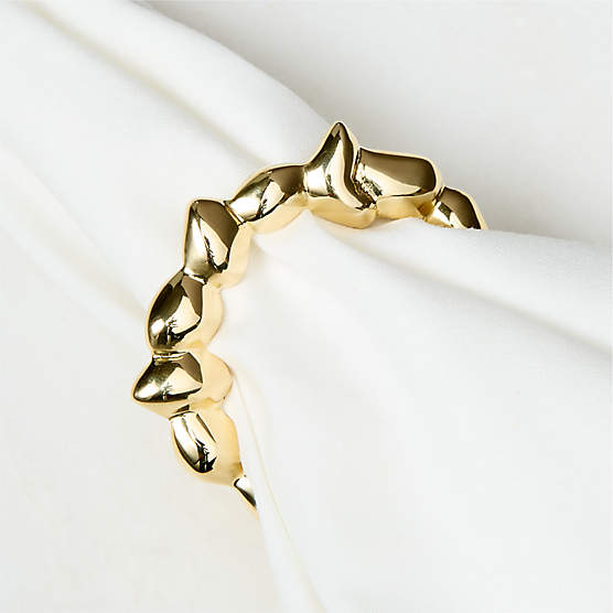 Spina Brass Napkin Ring