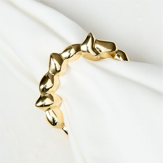 Spina Brass Napkin Ring