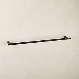 cb2 towel bar