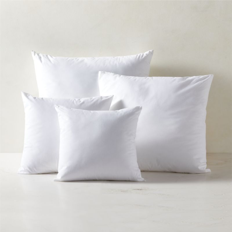 22 inch square down pillow insert best sale