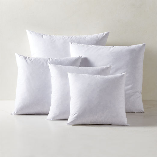 Feather-Down Square Throw Pillow Inserts