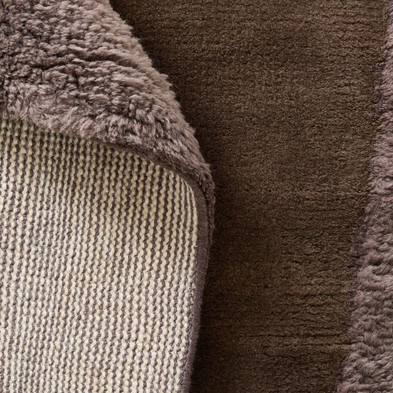 St. Mary Hand-Knotted Dark Taupe New Zealand Wool Area Rug 8'x10' by Casa Dean by Swizz Beatz - image 3 of 5
