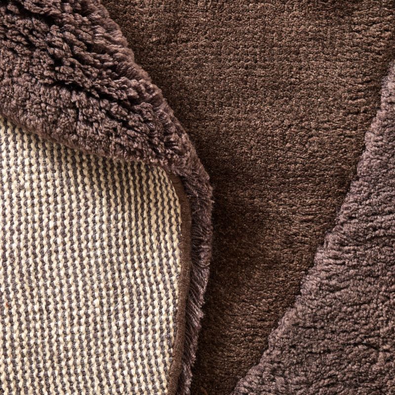 St. Mary Hand-Knotted Dark Taupe New Zealand Wool Round Area Rug 10' by Casa Dean by Swizz Beatz - image 4 of 6