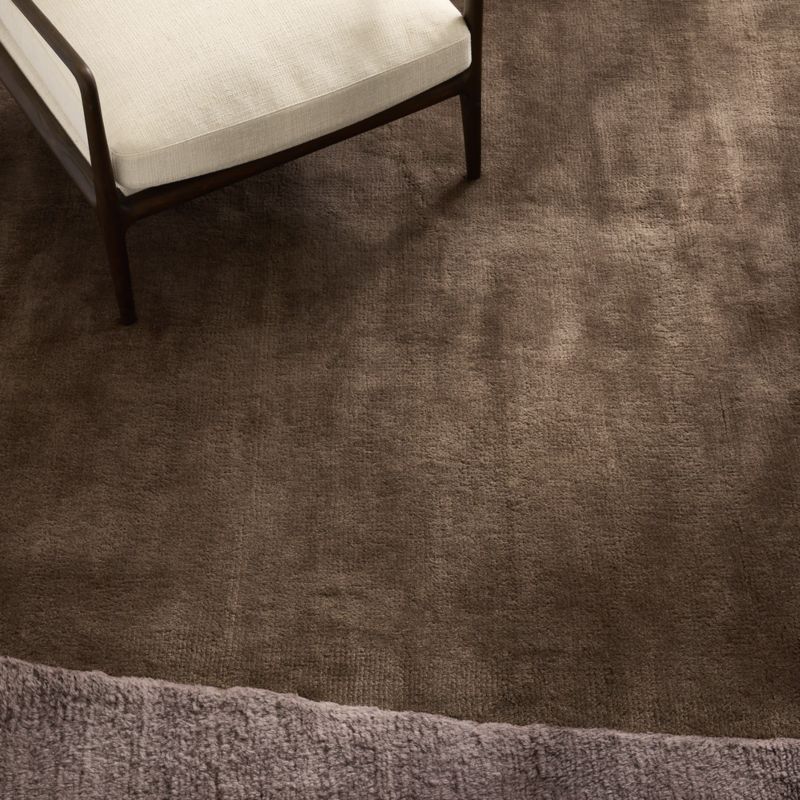 St. Mary Hand-Knotted Dark Taupe New Zealand Wool Area Rug 8'x10' by Casa Dean by Swizz Beatz - image 2 of 5