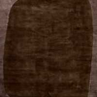 St. Mary Hand-Knotted Dark Taupe New Zealand Wool Rug Swatch 12"x12" by Casa Dean by Swizz Beatz