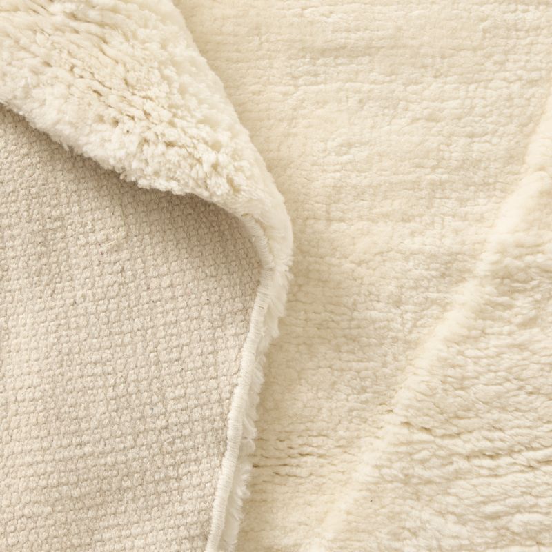 St. Mary Hand-Knotted Warm White New Zealand Wool Round Area Rug 10' by Casa Dean by Swizz Beatz - image 2 of 3