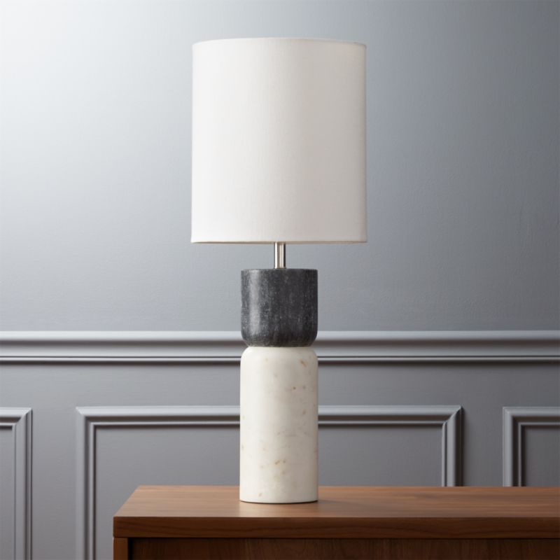 stone bedside lamps