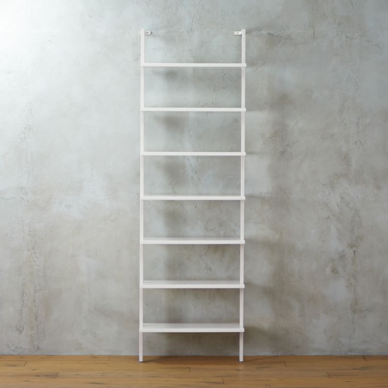 Cb2 on sale bookshelf white