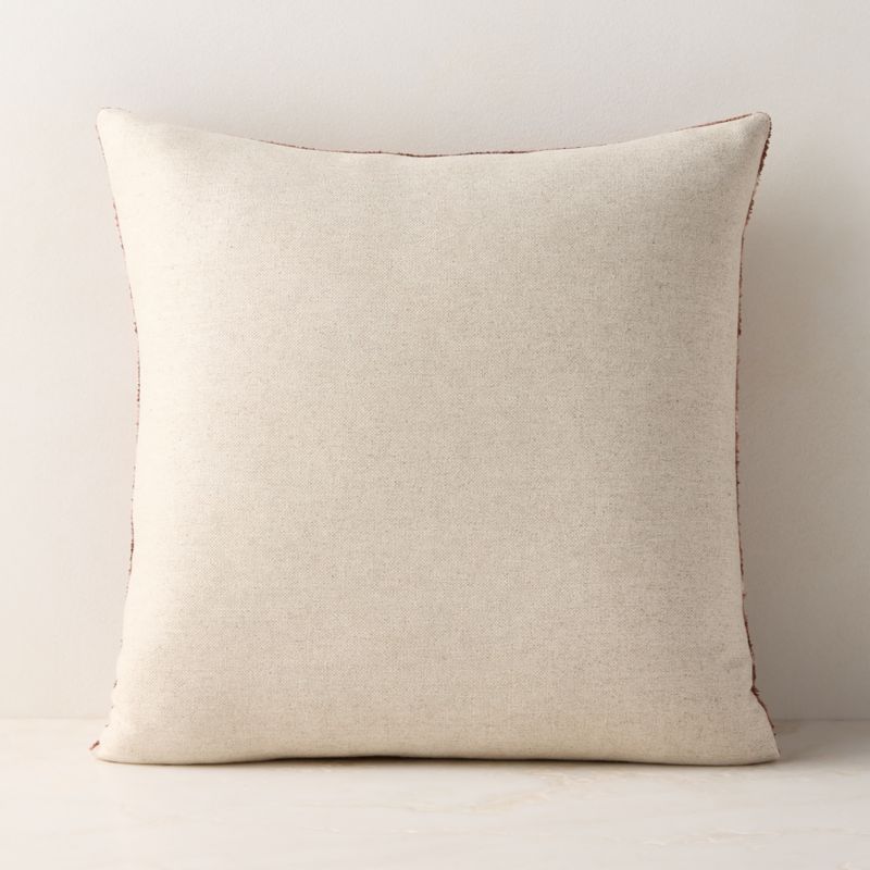 Starla Brown Turkish Silk Throw Pillow with Down-Alternative Insert 20"x20" - image 2 of 5