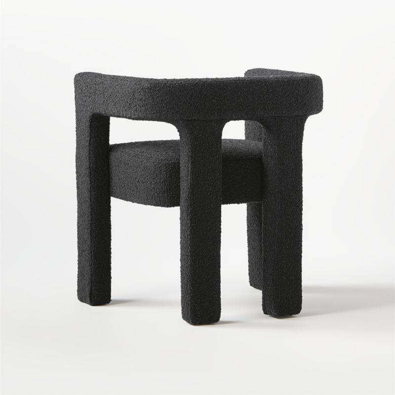 Stature Black Dining Armchair - image 8 of 14