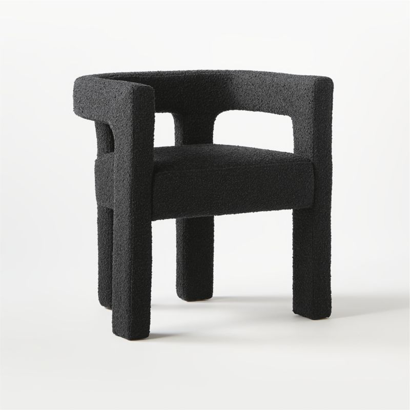 Stature Black Dining Armchair - image 6 of 14