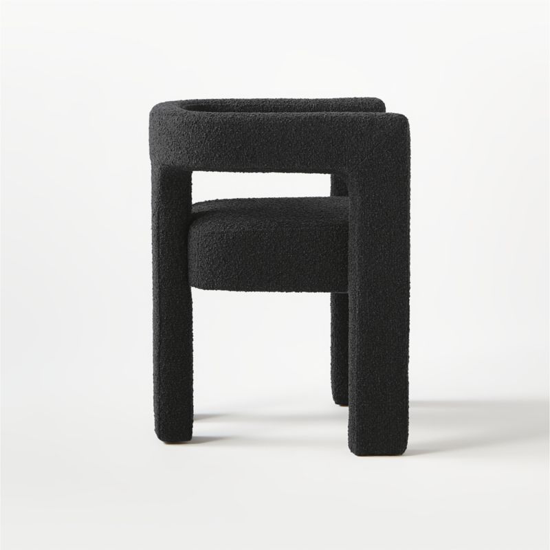 Stature Black Dining Armchair - image 7 of 14