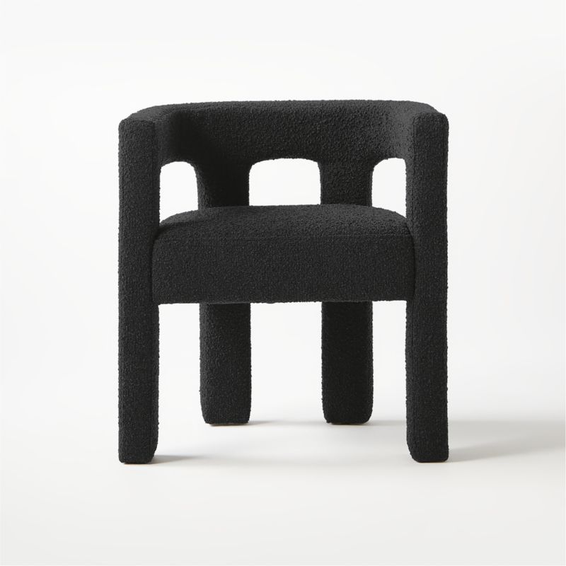 Stature Black Dining Armchair - image 5 of 14