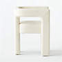 View Stature Ivory Dining Armchair - image 10 of 12