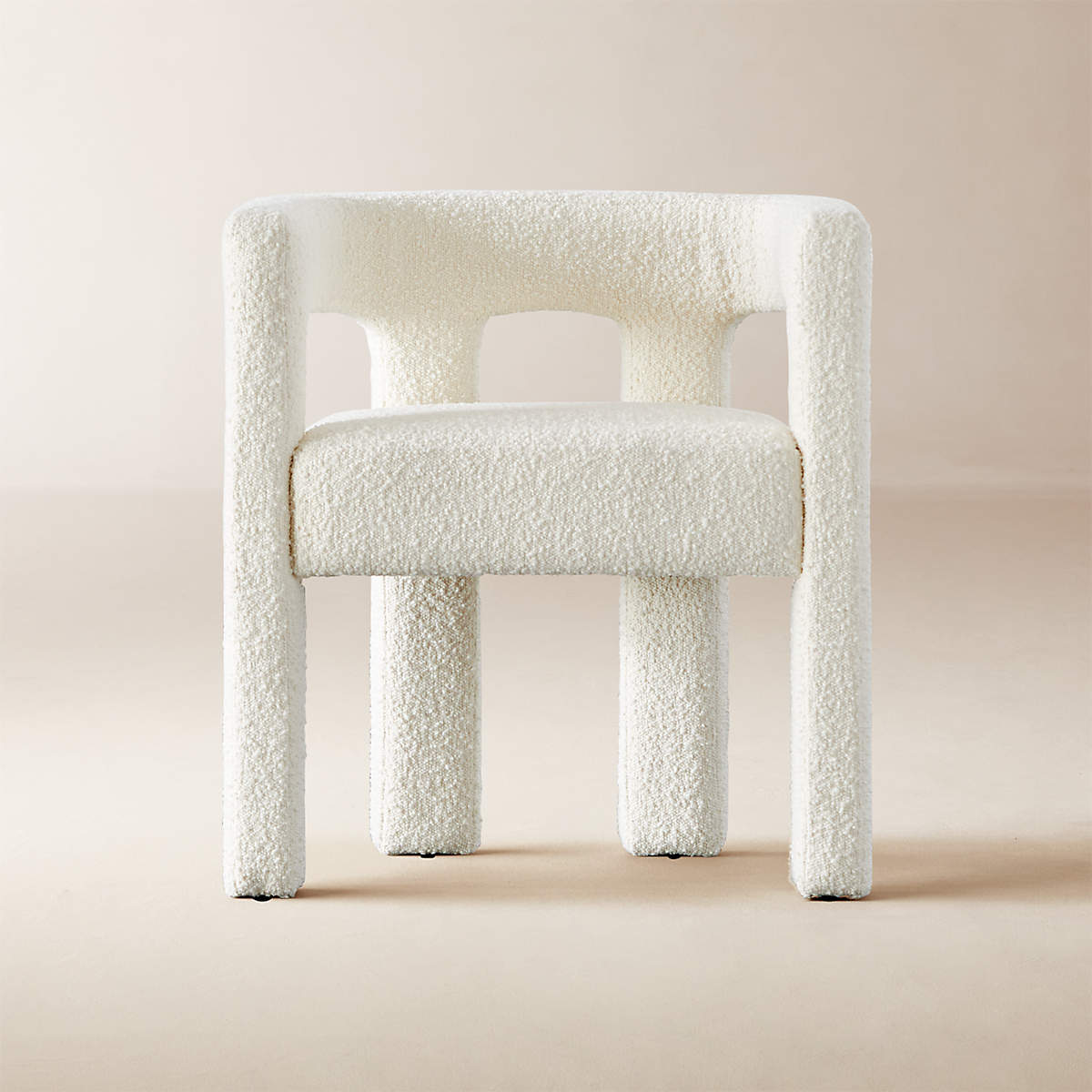 Stature Ivory Dining Armchair (Open Larger View)