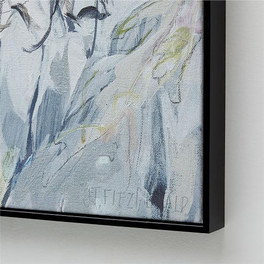 'Stick and Stones' Framed Wall Art by Jeffrey Fitzgerald 48"X60"