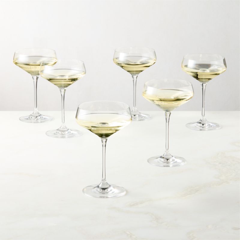 View Stella Coupe Glasses Set of 6 details