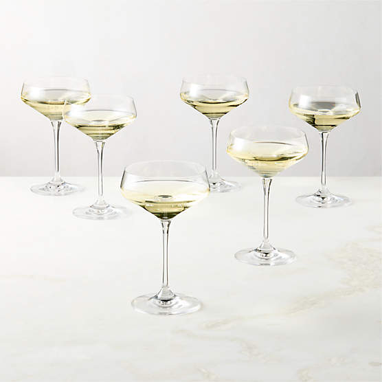 Stella Coupe Glasses Set of 6