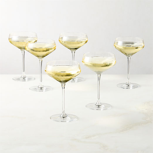 Stella Optic Coupe Glasses Set of 6