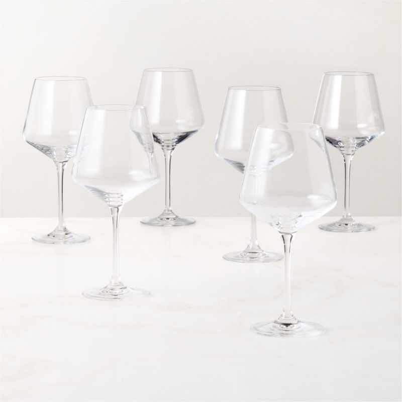 Stella Red Wine Glasses Set of 6 - image 2 of 4