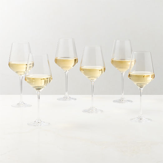 Stella White Wine Glasses Set of 6