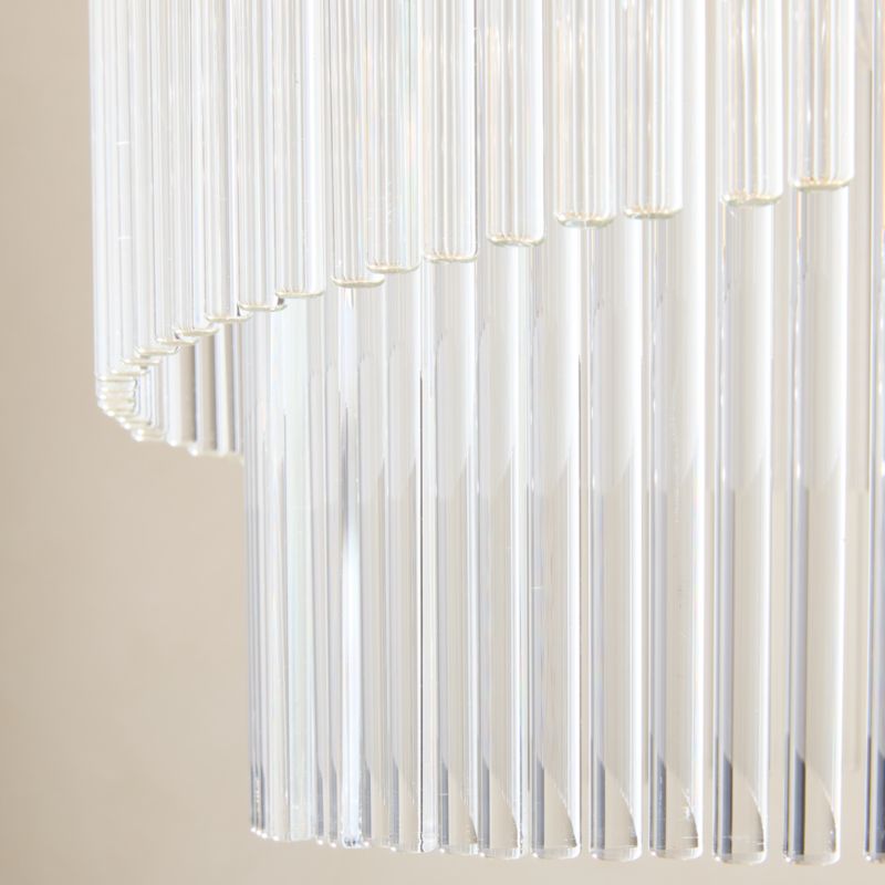 Stellar 2-Tier Round Glass Pendant Light - image 4 of 12