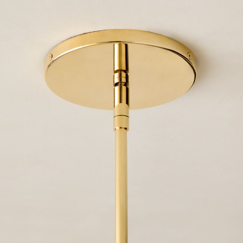 Stellar 2-Tier Round Glass Pendant Light - image 6 of 12