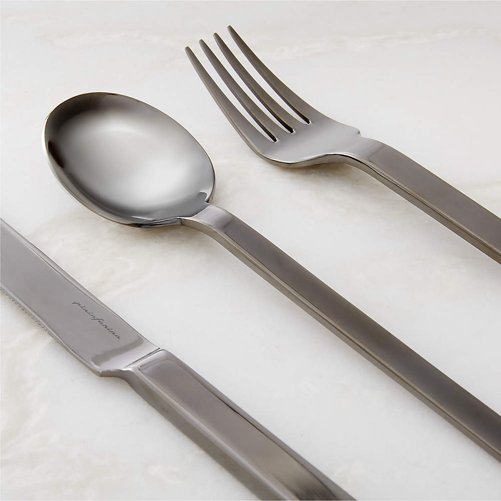 Mepra 107522005K Place Setting Stile with Steak Knife - 5 Piece