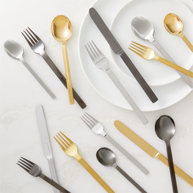 Mepra Stile 5-Piece Polished Silver Flatware Set - image 3 of 4