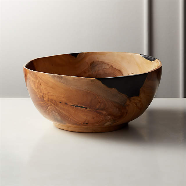 Still Modern Wood Serving Bowl + Reviews