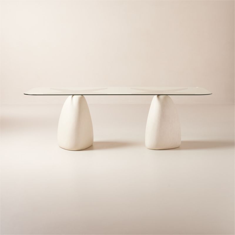 Cb2 stone on sale dining table