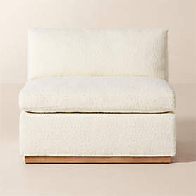 Stormo 4-Piece L-Shaped Ivory Boucle Sectional Sofa