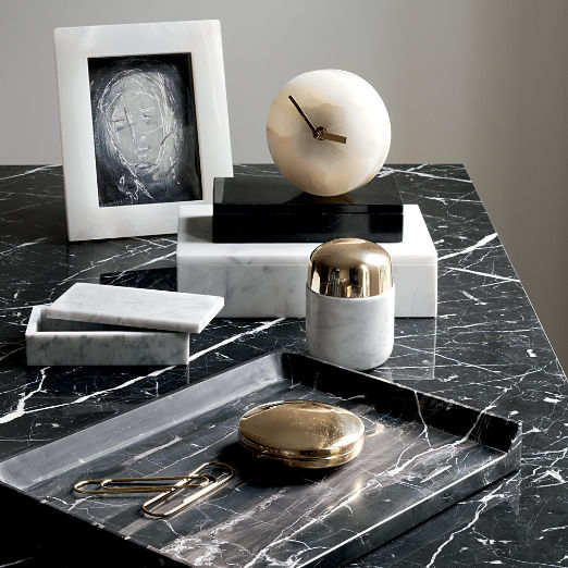 Large White Marble Box