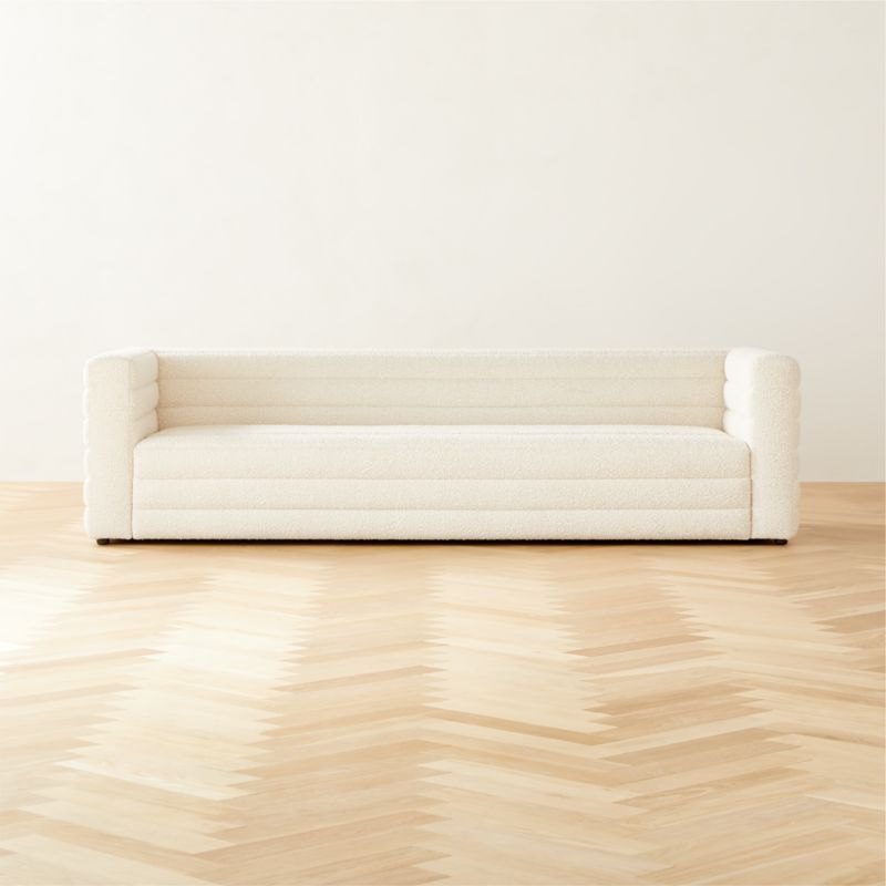 Strato 103" Extra-Large Sofa Elliot Dove - image 1 of 7