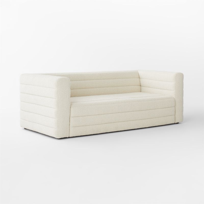 Strato 80" Hatch Platinum Sofa - image 3 of 7