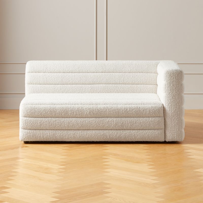 Strato Right Arm Sofa Hatch Platinum - image 1 of 7