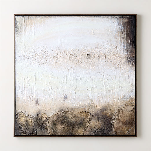'Stratum' Framed Wall Art 45"x45"