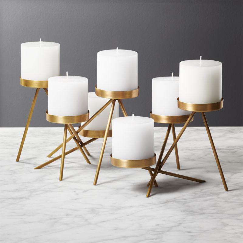 tiered candle holders
