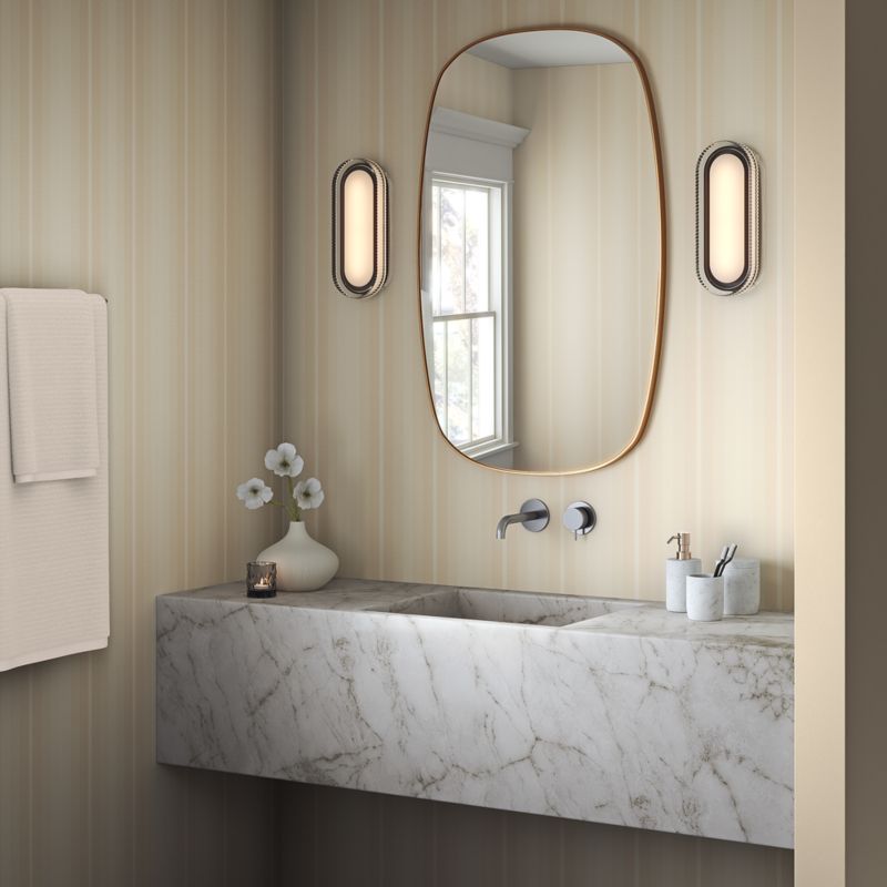 Striatta Neutral Wallpaper - image 2 of 3
