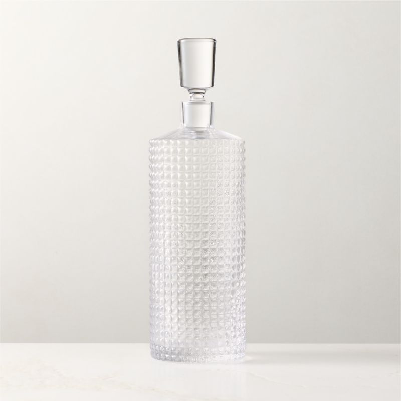 Stud Glass Decanter - image 3 of 13