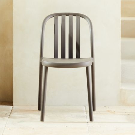 Sue Armless Chair Grey Cb2