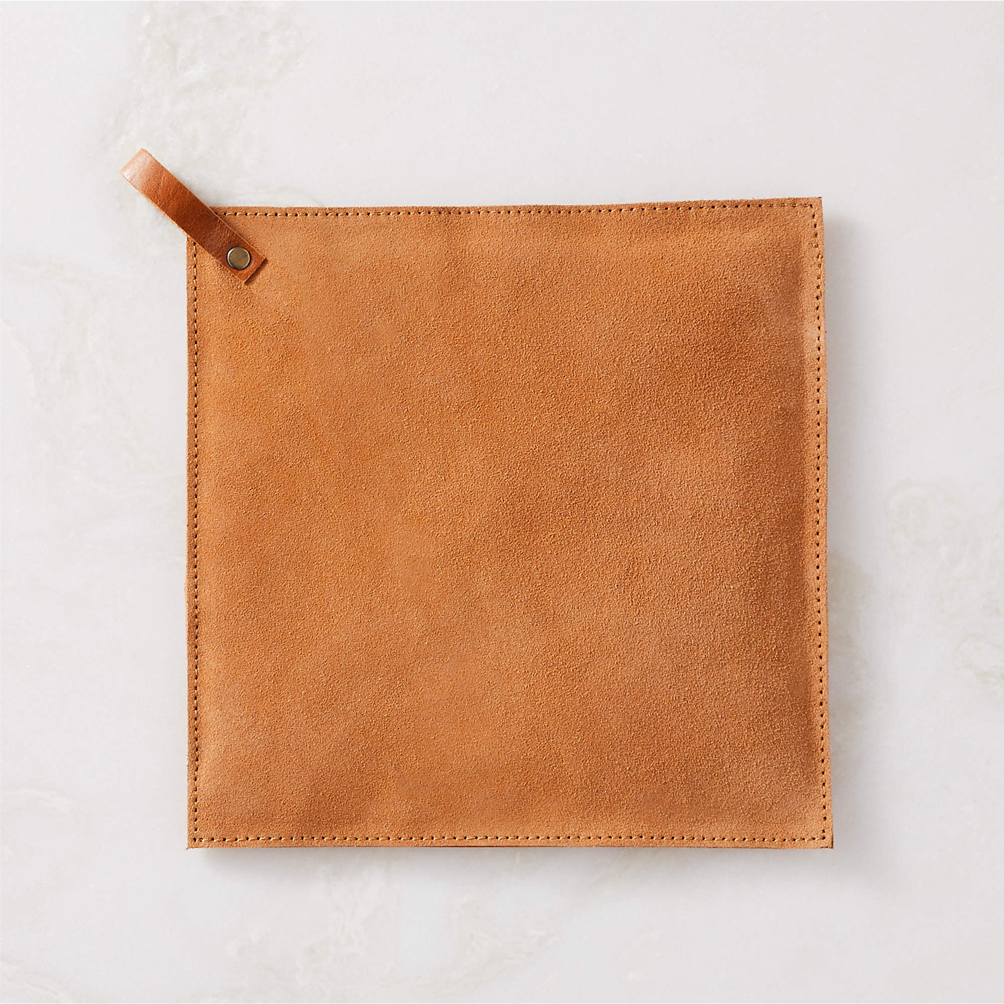 Suede Modern Leather Pot Holder CB2 Canada