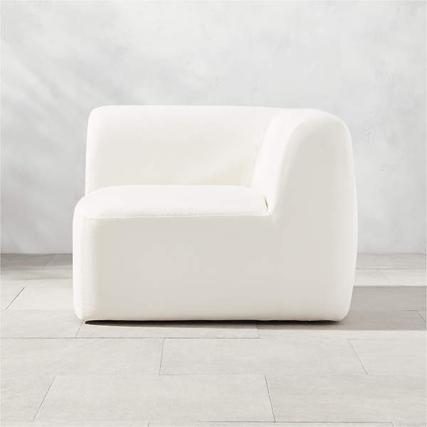 Corner chair hotsell with ottoman