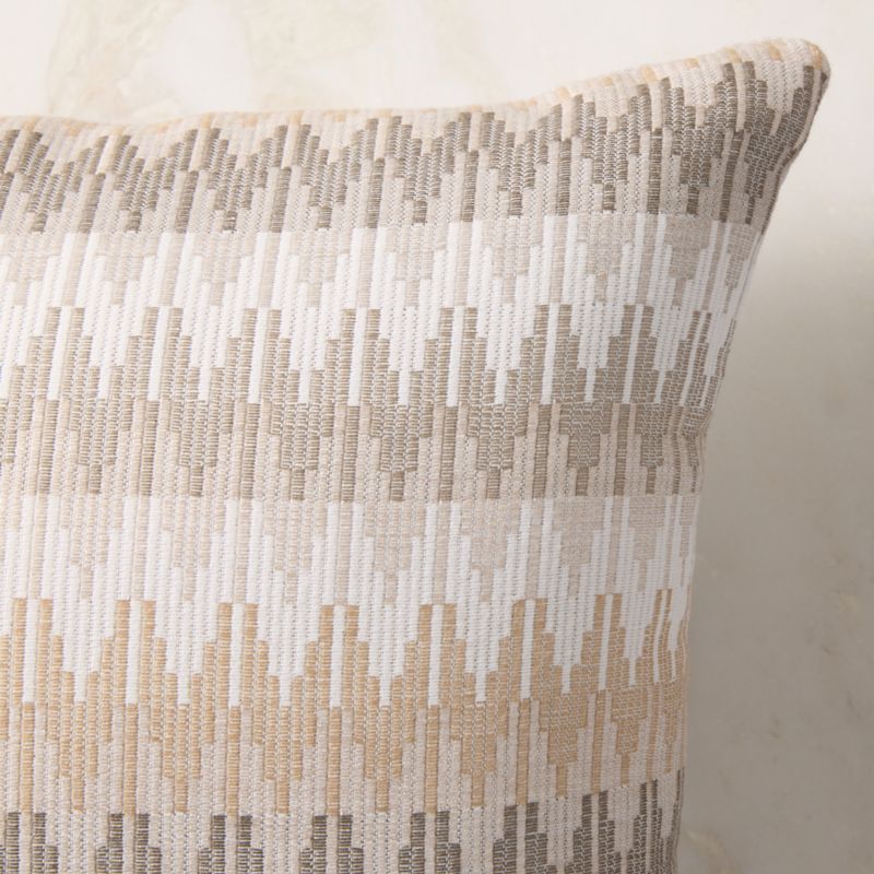 Sunbrella® Tesserre Natural Outdoor Pillow 20"x20" - image 1 of 3