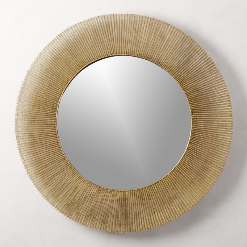 sunburst wall mirror