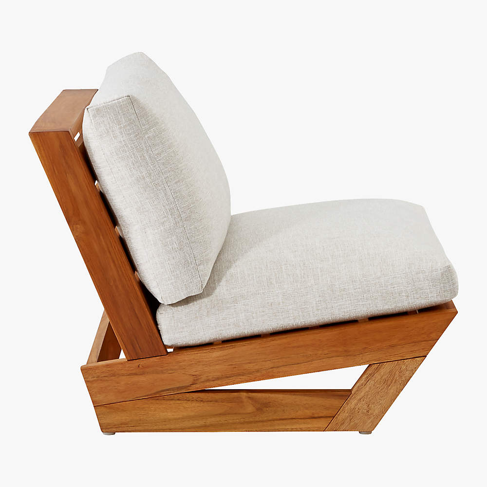 sunset teak lounge chair